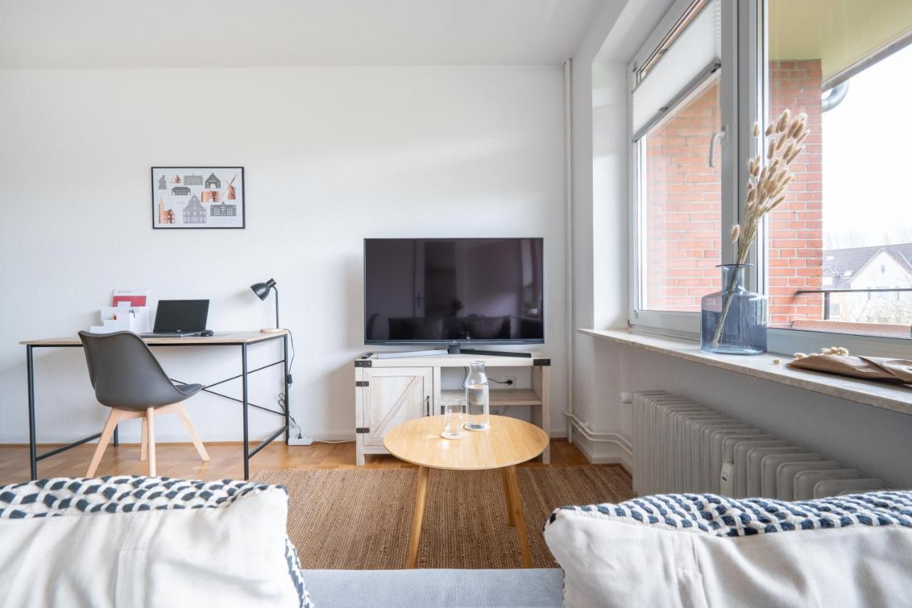 Studioapartment Mit Kueche Und Grossem Balkon Flensburg Exterior photo